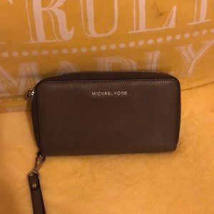 Michael Kors Deep Gray Wallet (price negotiable)